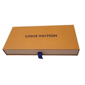 Louis Vuitton Drawer Gift Box Empty Decorative Storage 8.5 x 4 x 1 in